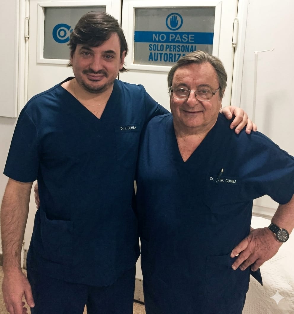 Directores de Clínica del Oeste — padre e hijo